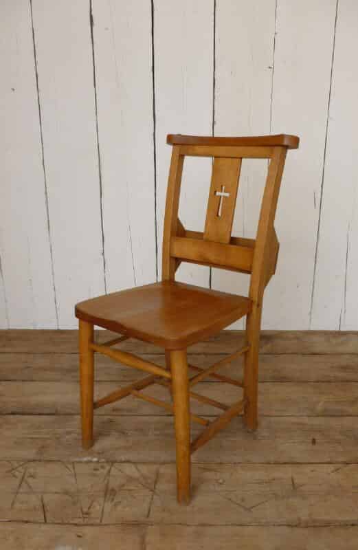 Antique Church Chair