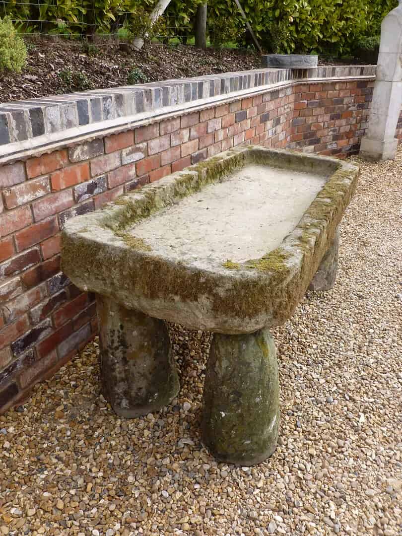 Antique Stone Trough on 4 Staddles Stones