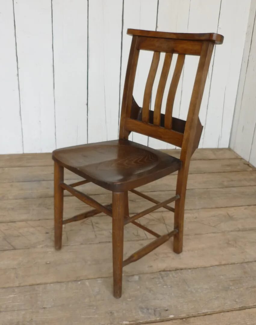 Antique Church Chairs from All Saints Church Huntingdon  - 6018
