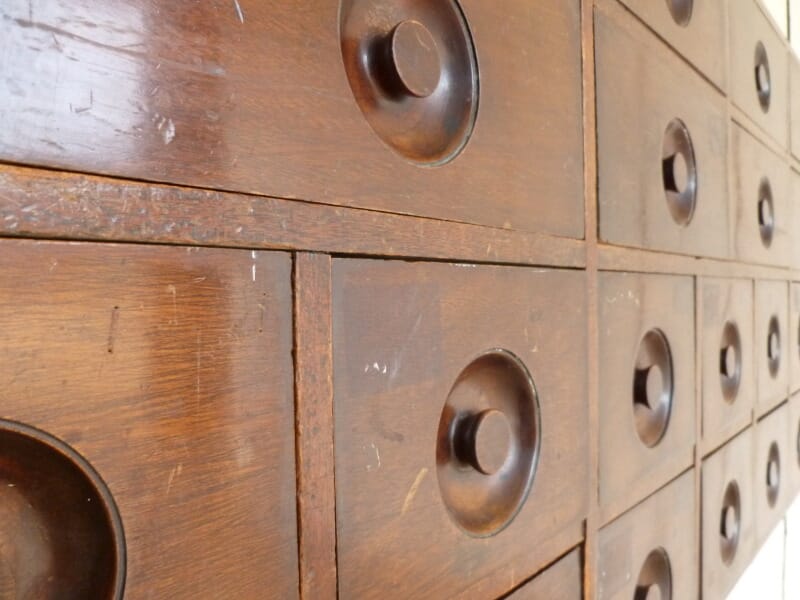 Victorian Chemist Shop Cabinet - 6055