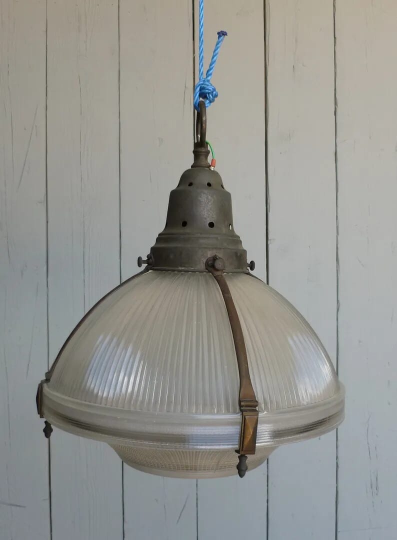 Original Glass Globe Light Fitting - 5985