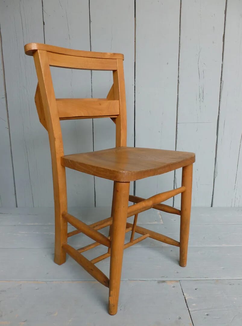 Antique Church Chairs from The Royal School in Bath - 5938