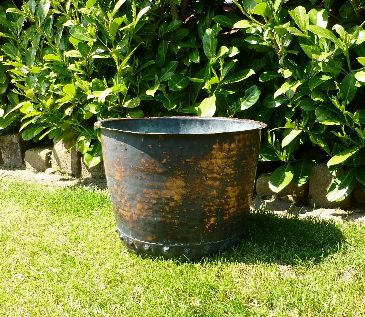 Copper Garden Outdoor Planter / Pot - 6137