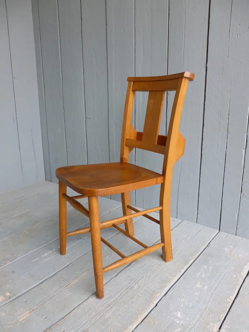 Antique Church Chairs from Washwood Heath Church  - 6174