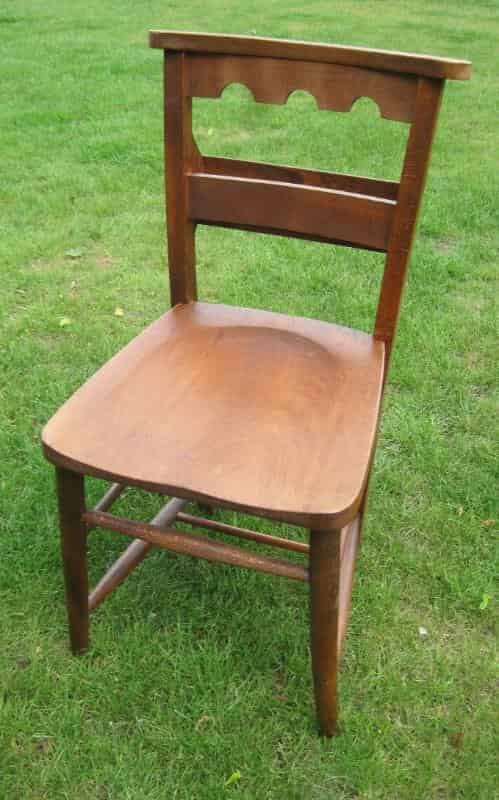 Reclaimed Antique Victorian Church Chairs