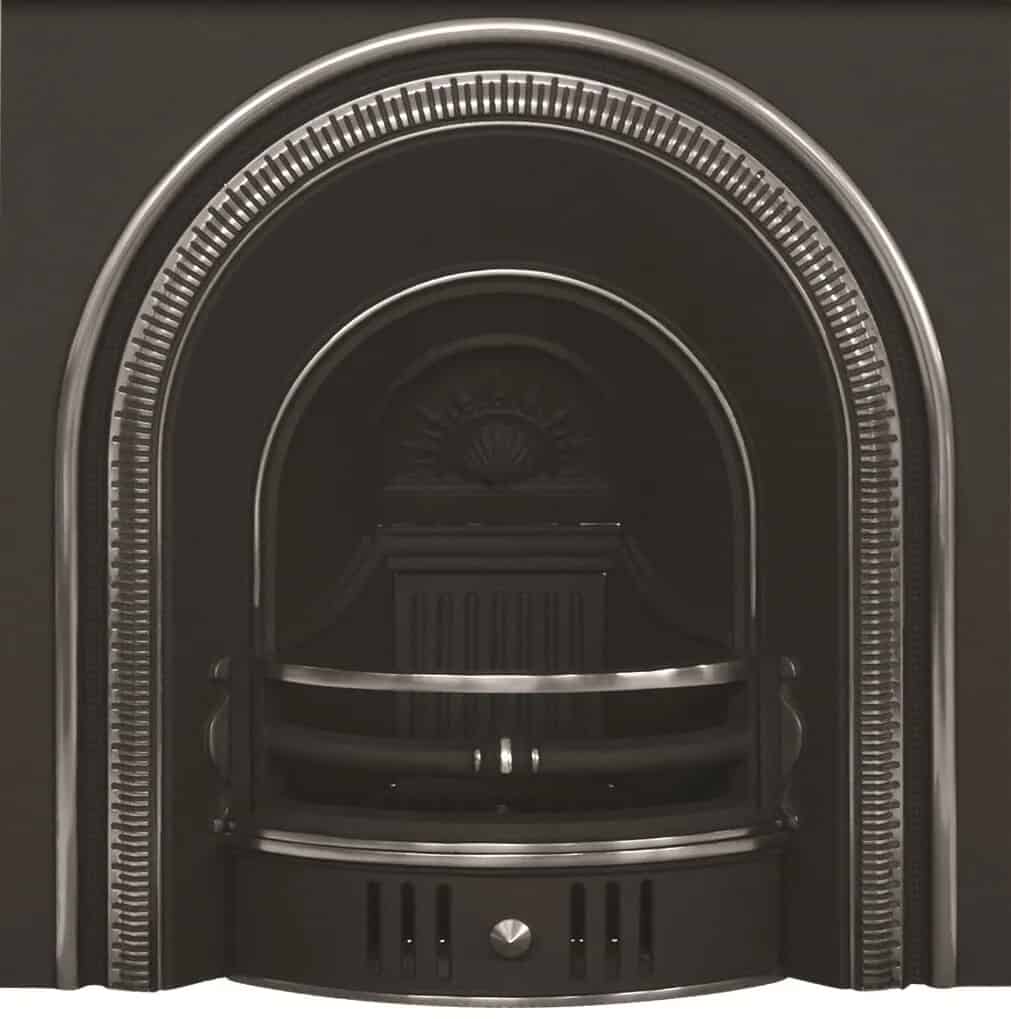 Primary Image - Beckingham Arched Highlight Polish Cast Iron Fireplace