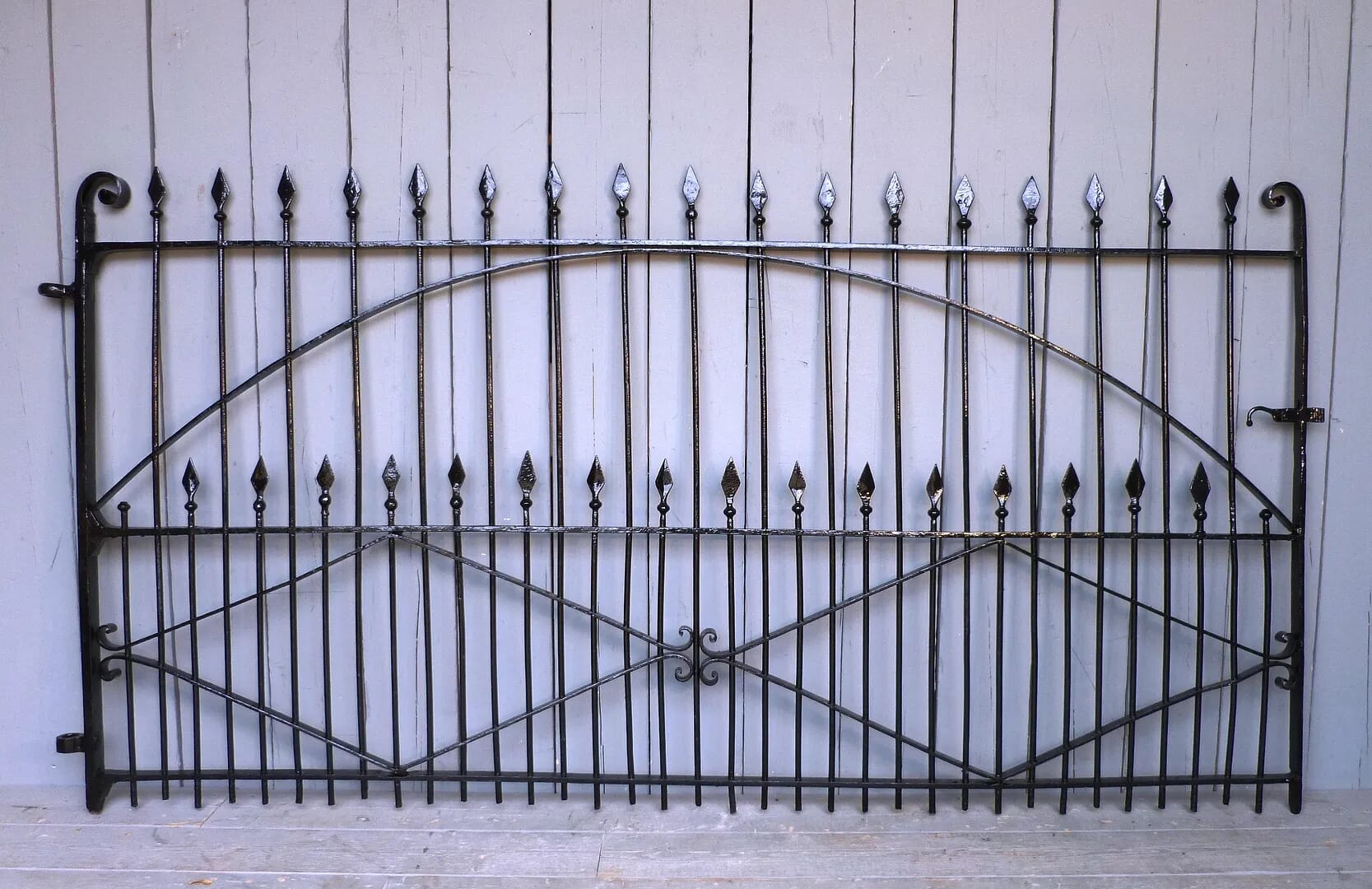 Antique Wrought Iron Estate Gate  - 6303