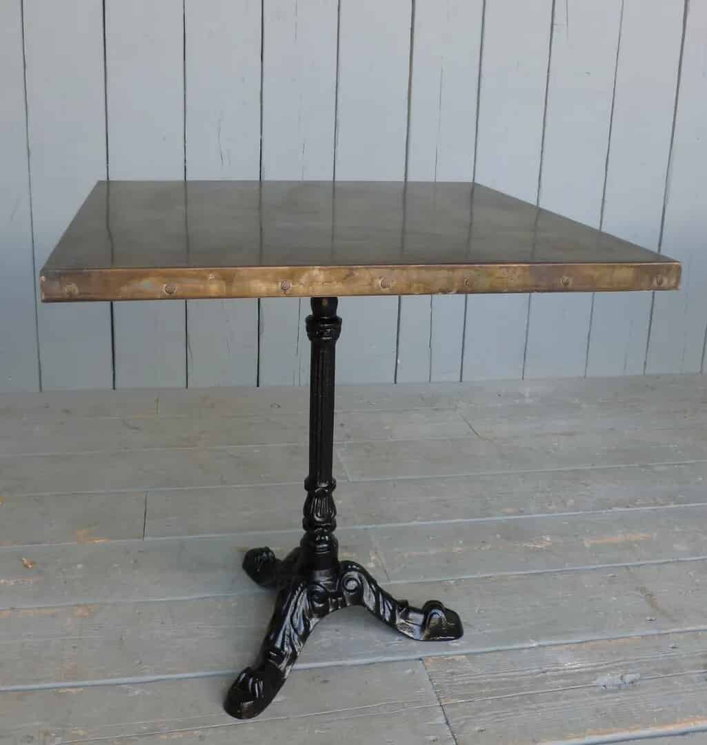 Zinc Topped Table