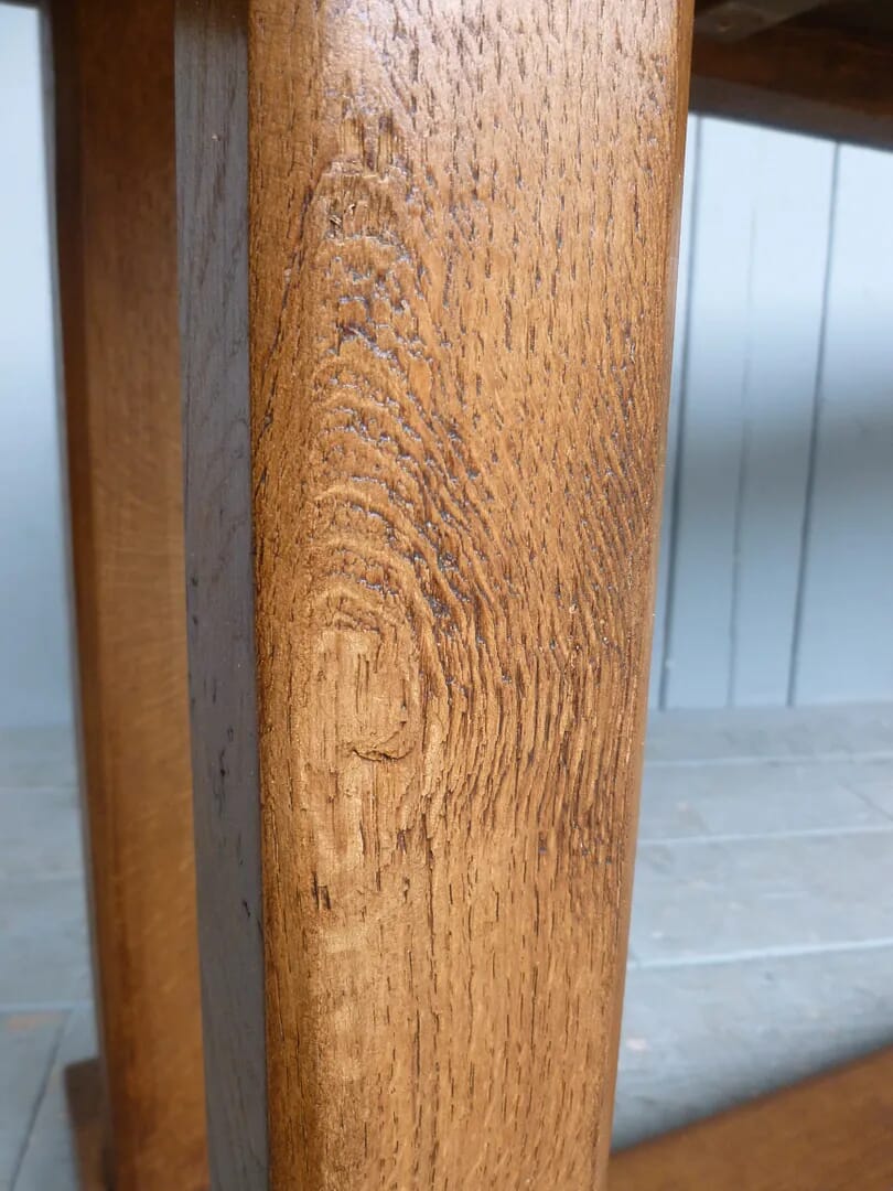 Antique Refectory Dining Table Made From Solid Oak  - 6333