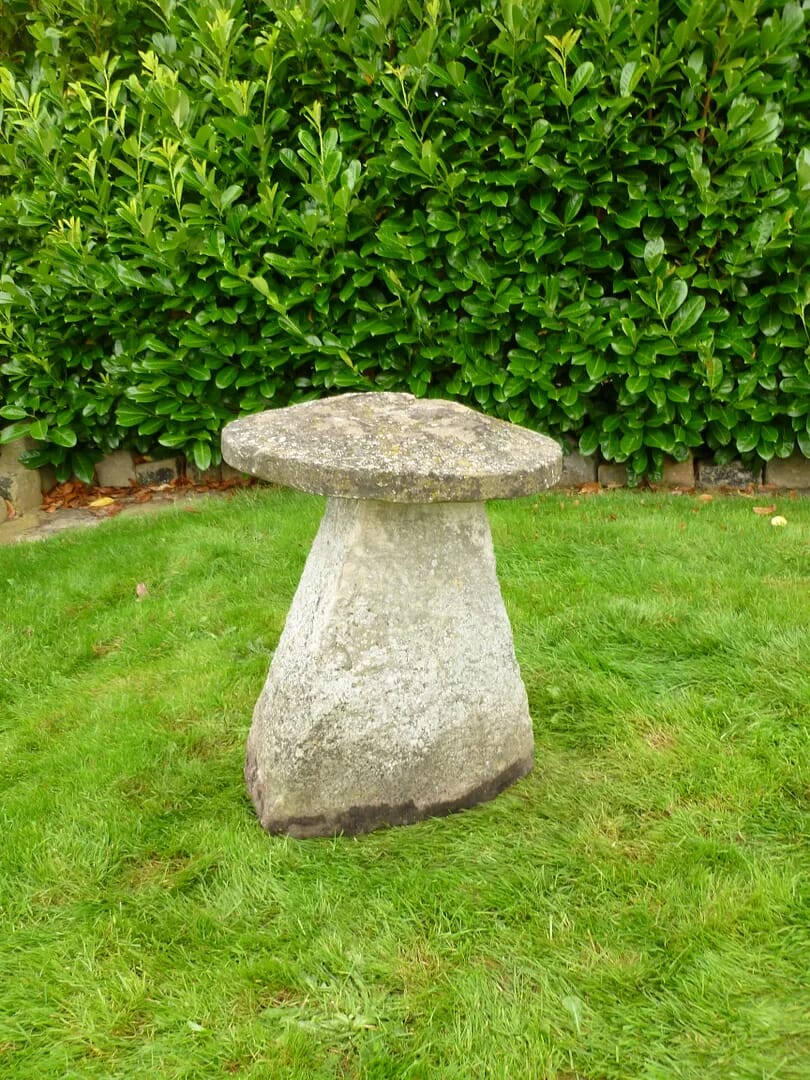Traditional Antique Garden Staddle Stones - 6293