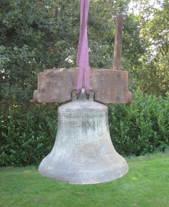 Antique Mears and Stainsbank Church Bell - 5672