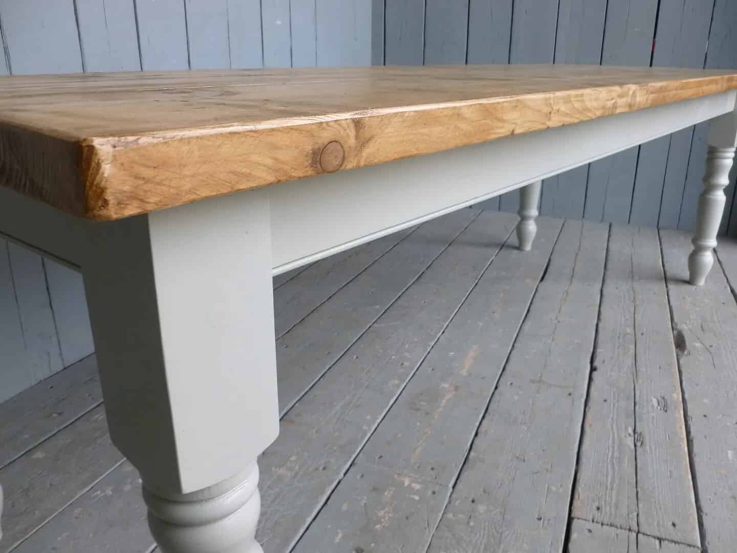 bespoke pine kitchen table