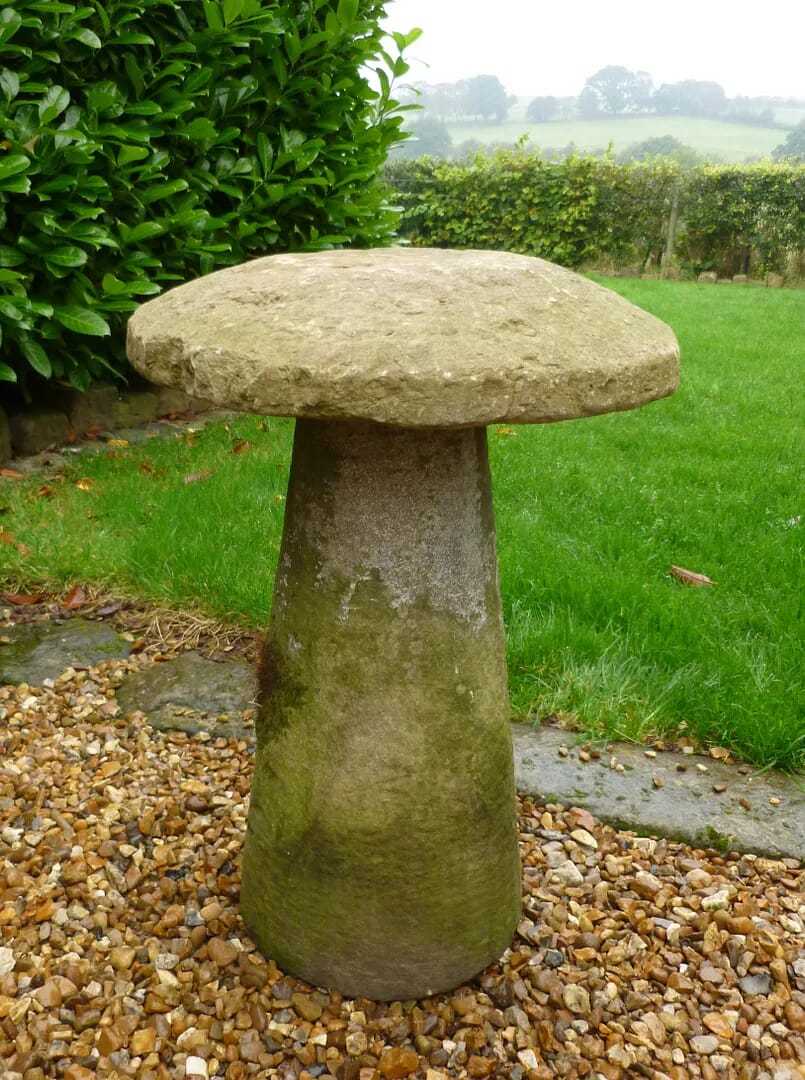 Original Solid Garden Staddle Stone - 6413