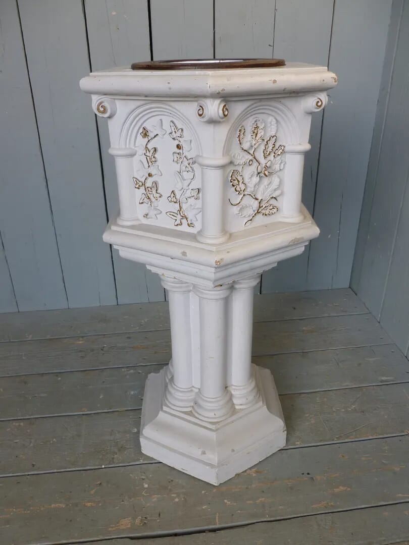 Victorian Church Font - 6196