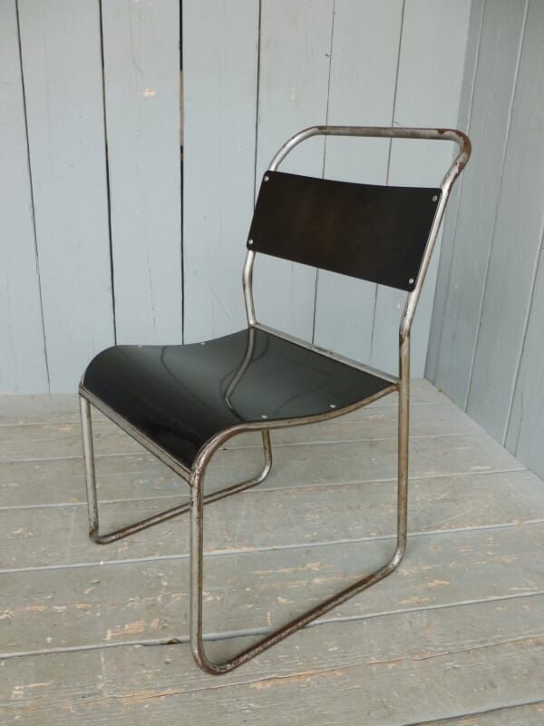 Tubular Steel Stacking Chairs - 6438