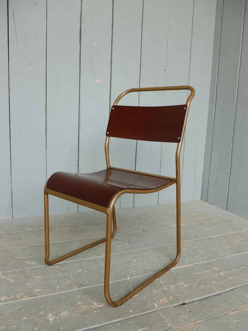 Bamco Tubular Steel Stacking Industrial Chairs