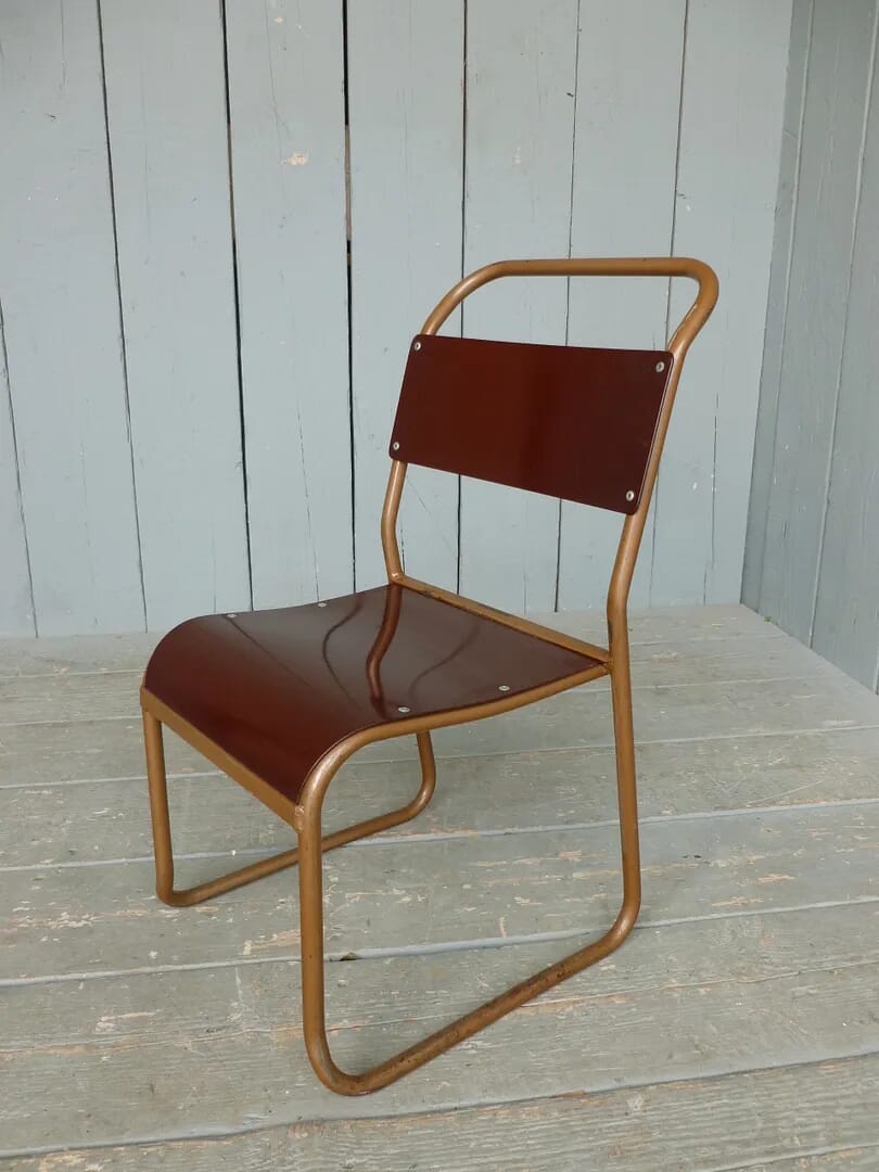 Childrens Tubular Steel Stacking Chairs - 6441