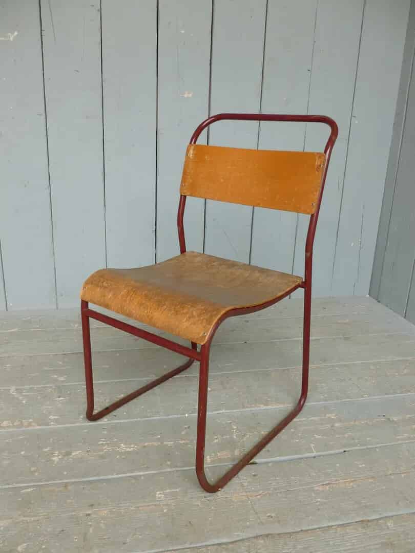 Rel Tubular Steel Stacking Chairs
