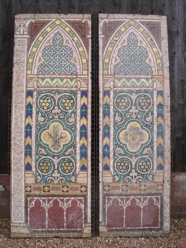 Pair of Wall Mosaics from Middlesbrough Cathedral - 5332
