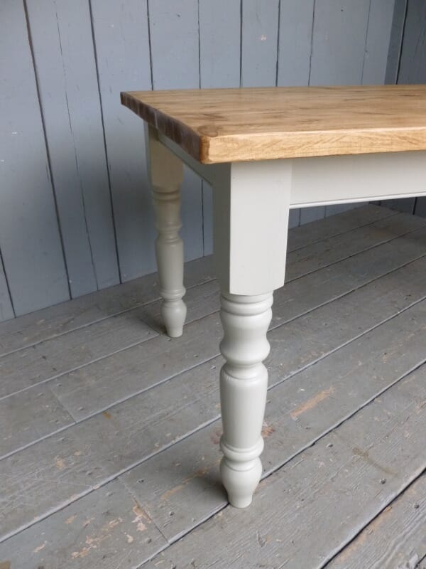 Pine Plank Top Reclaimed Kitchen Or Dining Table - 5403