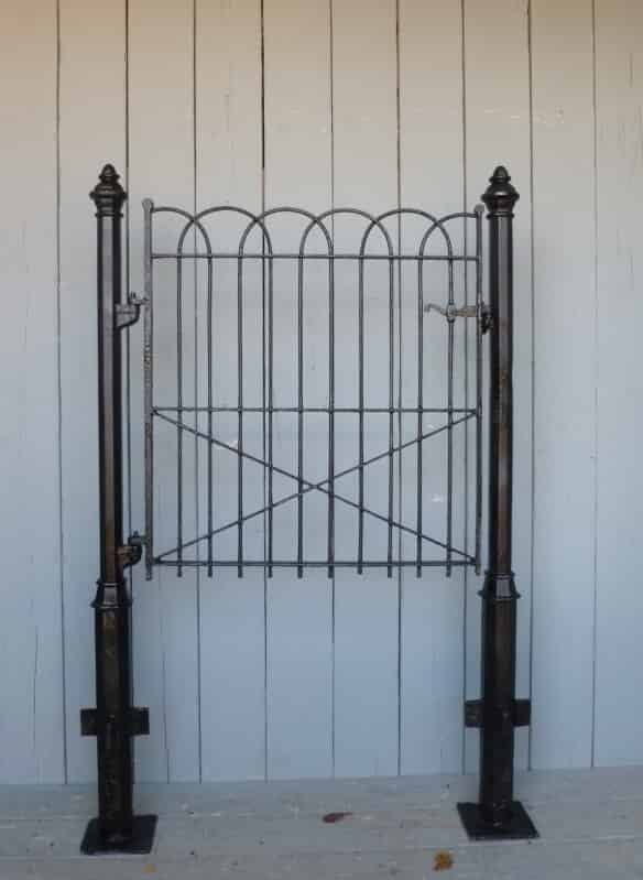 Antique Pedestrian Gate and pair of Posts