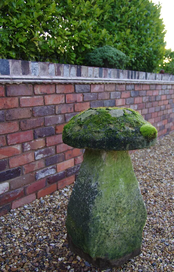 Old Antique Garden Staddle Stone - 6499