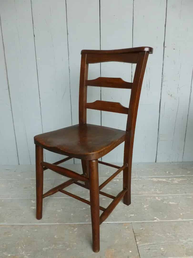 Antique Church Chairs from Southey Church in Sheffield 