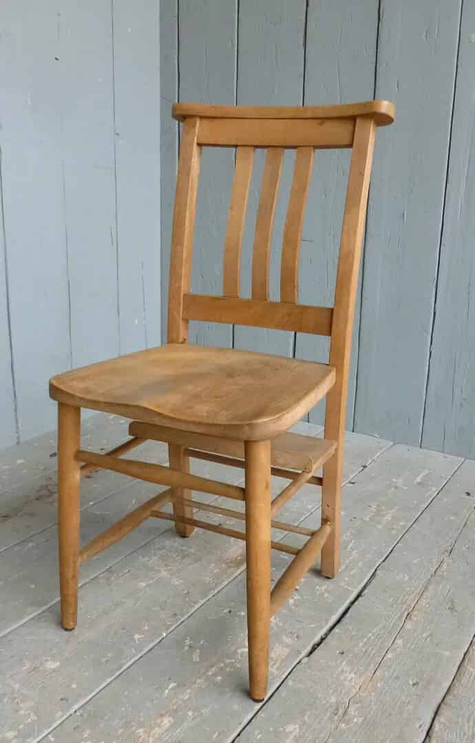 Antique Church Chairs from St Martins Church Maidstone in Kent