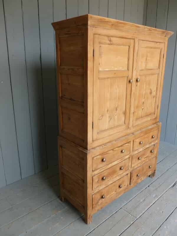 Antique Georgian Pine Bookcase