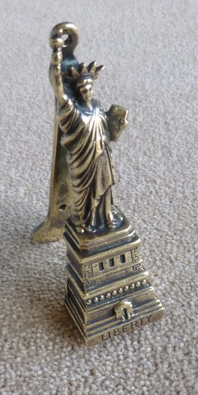 Antique Statue of Liberty Door Knocker - 6620