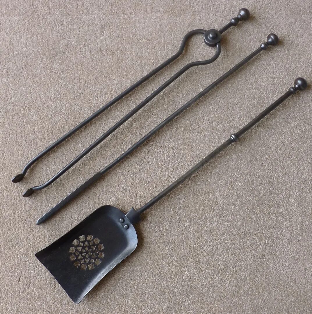 Set of Steel Fire Irons - 6616