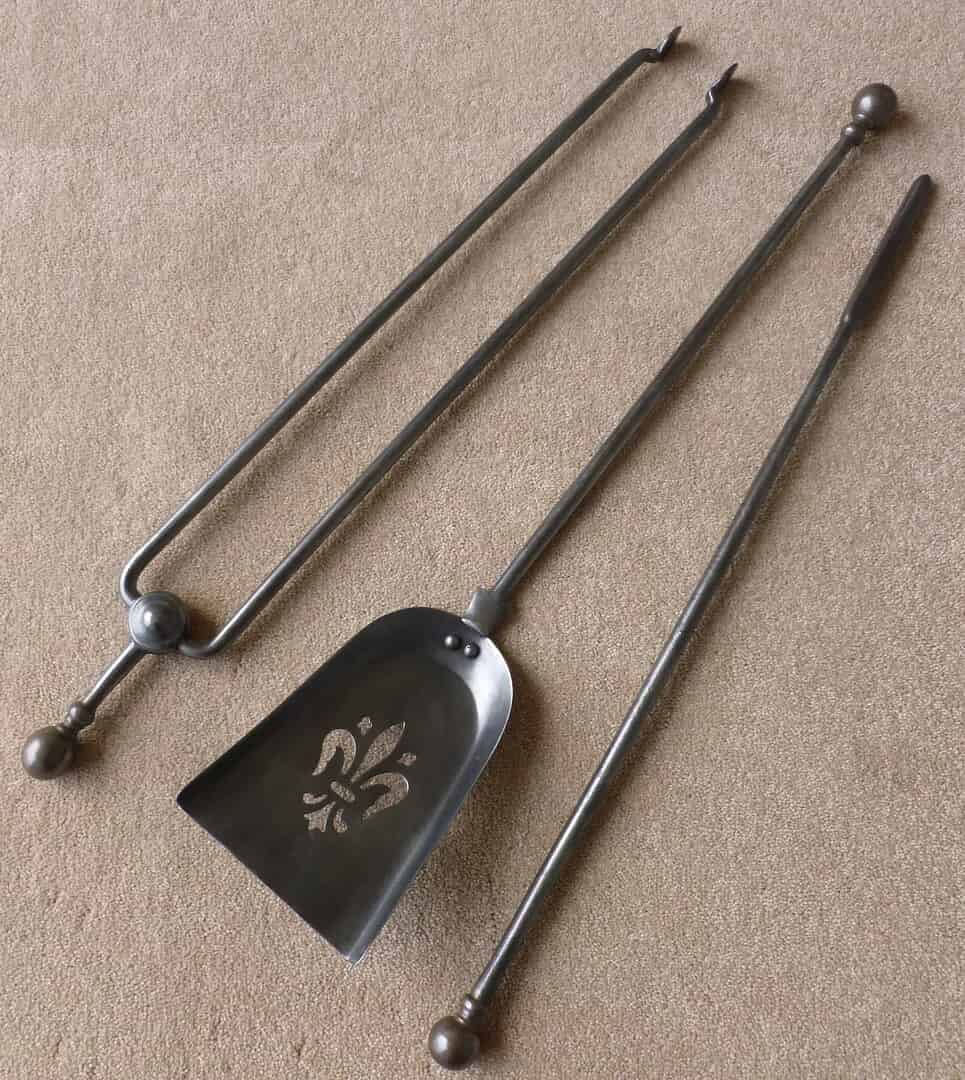 Set of Steel Fireplace Irons