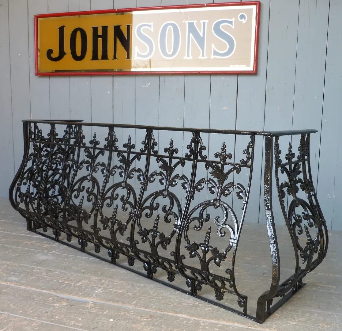 Antique Cast Iron Juliet Balcony - 4541
