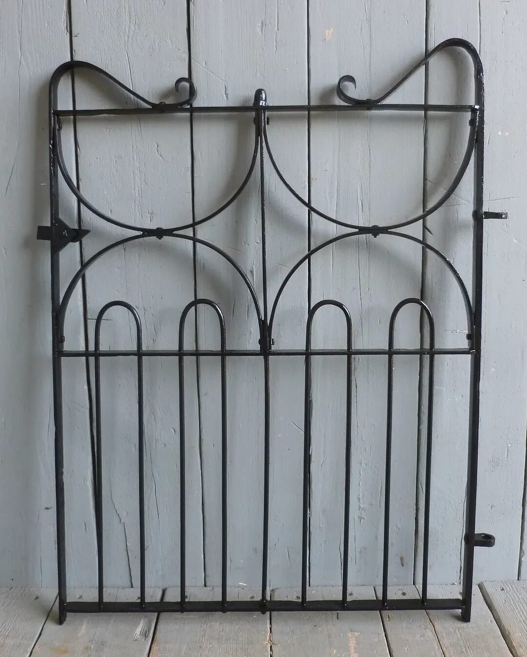 Victorian Art Nouveau Wrought Iron Pedestrian Gate - 6629