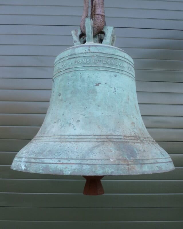 J Warner & Sons Antique Church Bell - 6584
