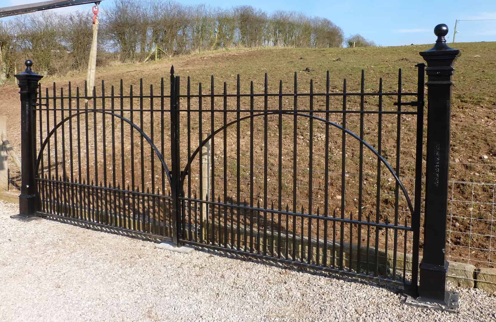 Pair of Antique Reclaimed Gates<br>Twickenham Rugby Ground