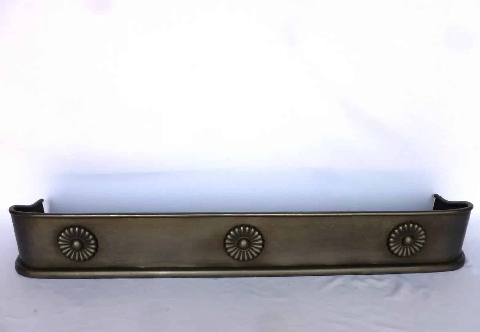 Victorian Iron Fireplace Fender