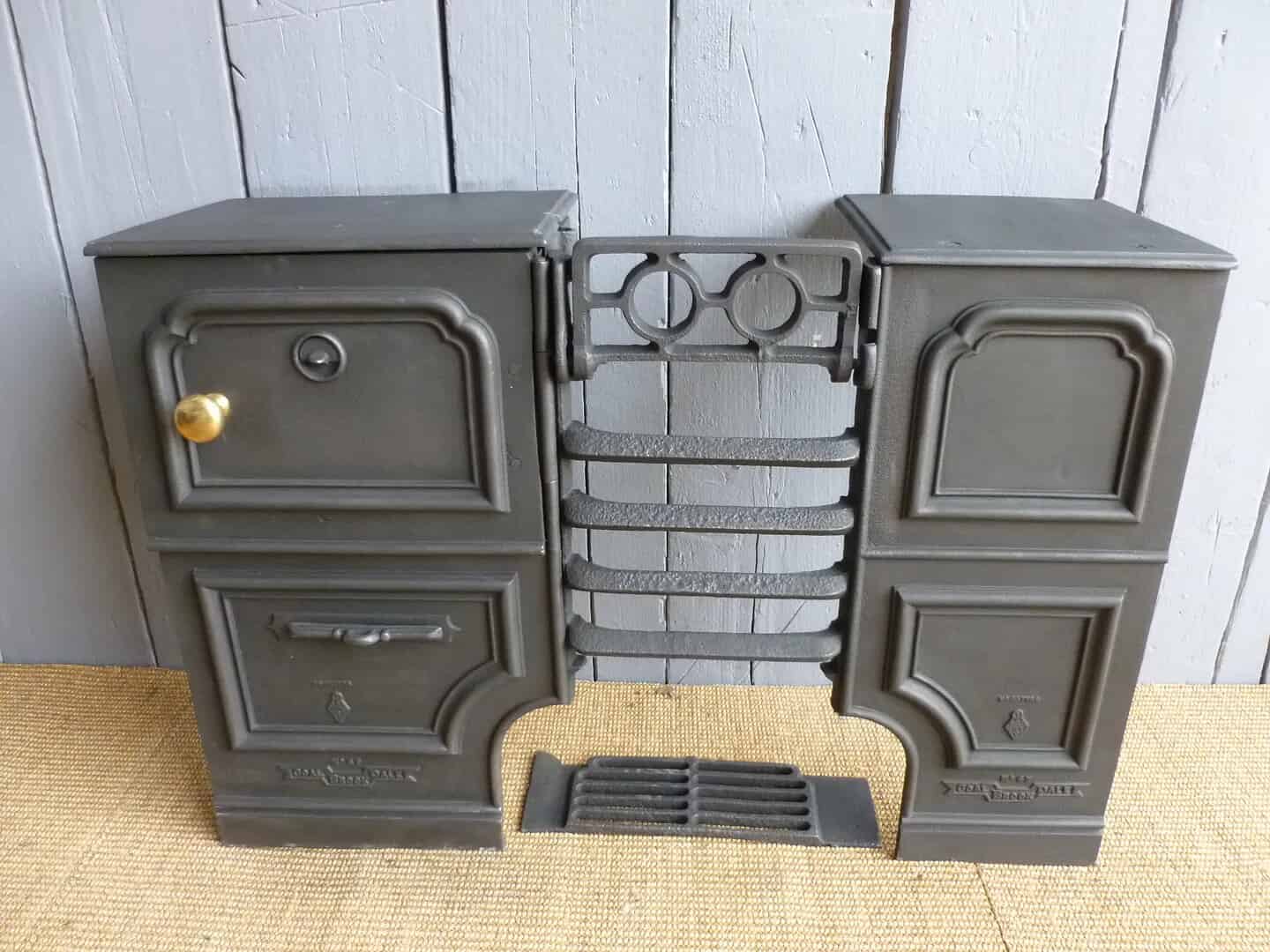 Antique Coalbrookdale Reclaimed Built In Kitchen Range