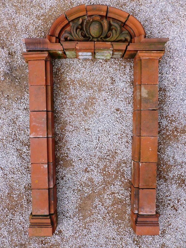 A Victorian Terracotta Door Surround - 6786