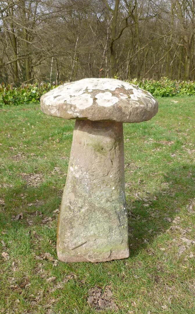Antique Garden Staddle Stone - 6793