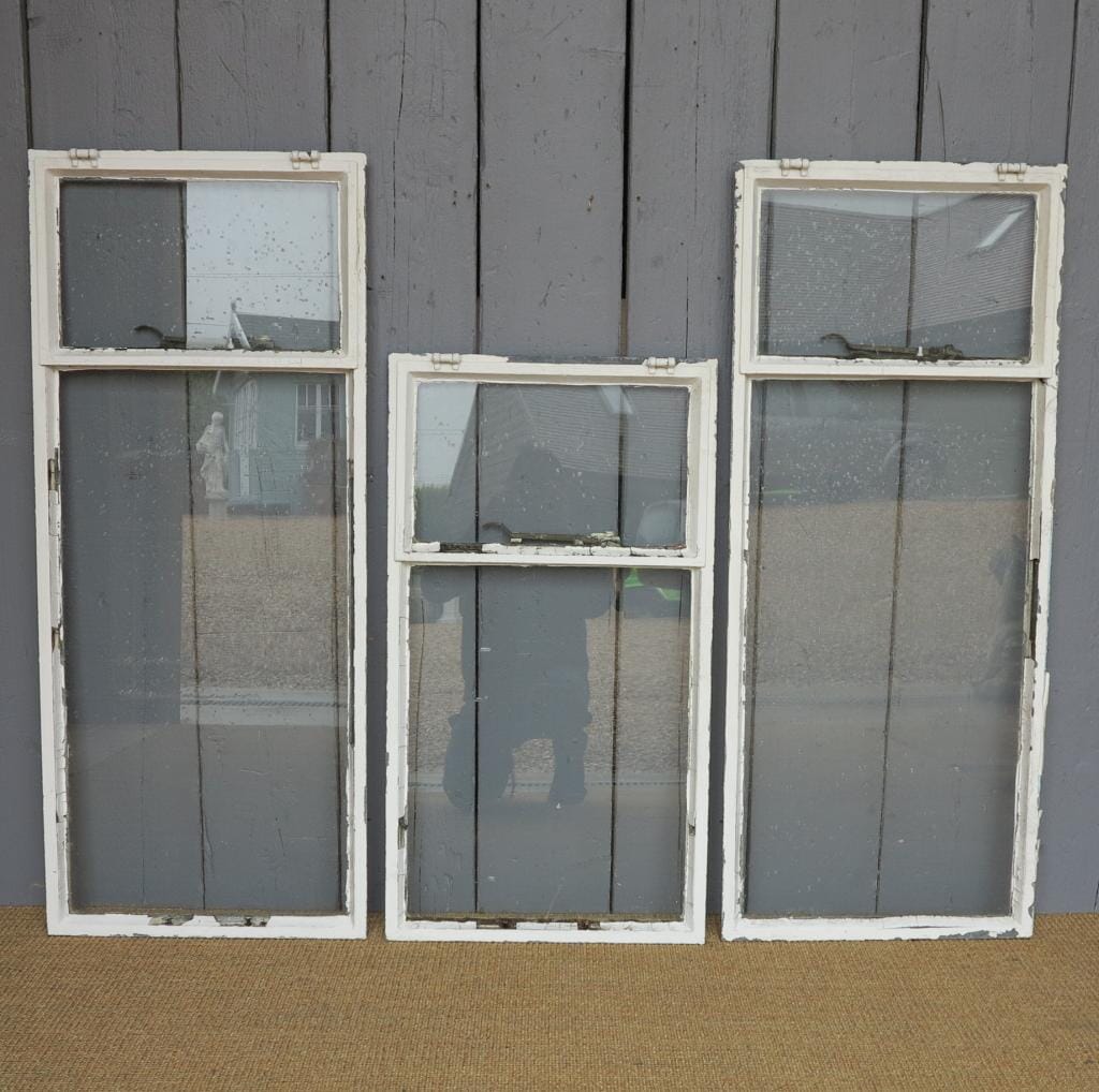 Set of 3 Crittall Window's with brass fittings - 6653