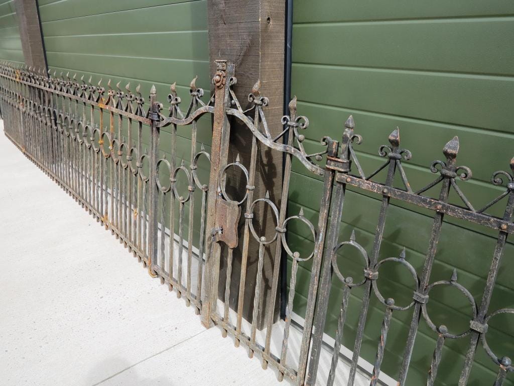 Wrought Iron Art Nouvea Gates & Railings - 6654