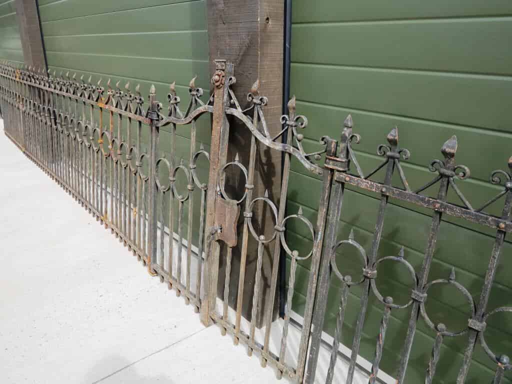 Wrought Iron Art Nouvea Gates & Railings