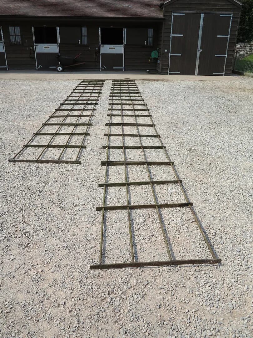 Victorian Antique Wrought Iron Estate Railings or Fencing - 5451D