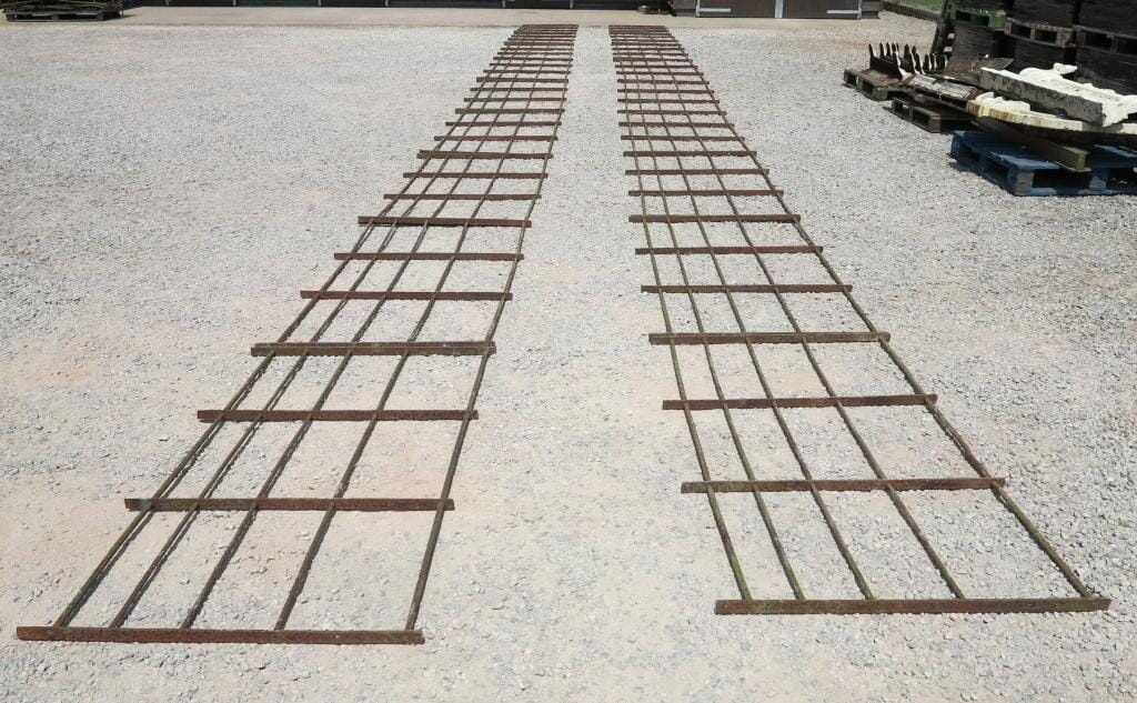 Antique Victorian Estate Railings or Fencing Rails - 6891