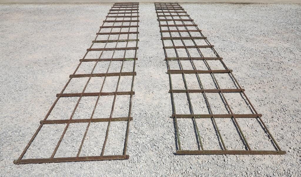 Antique Victorian Garden Estate Railings / Fencing - 6890