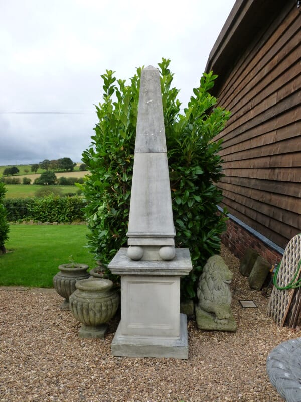Large Vintage Garden Obelisk - 6354