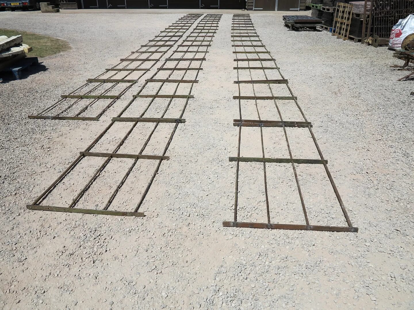 Antique Victorian Estate Railings - 6906