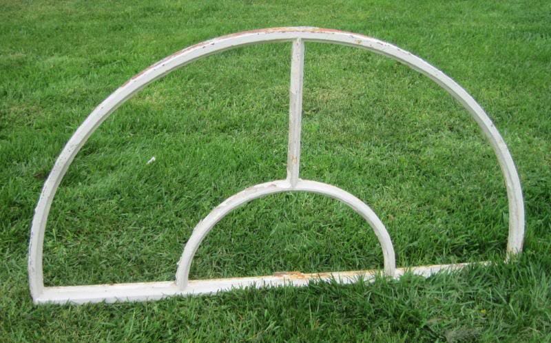Reclaimed Cast Iron Arched Window Frame - 5080G