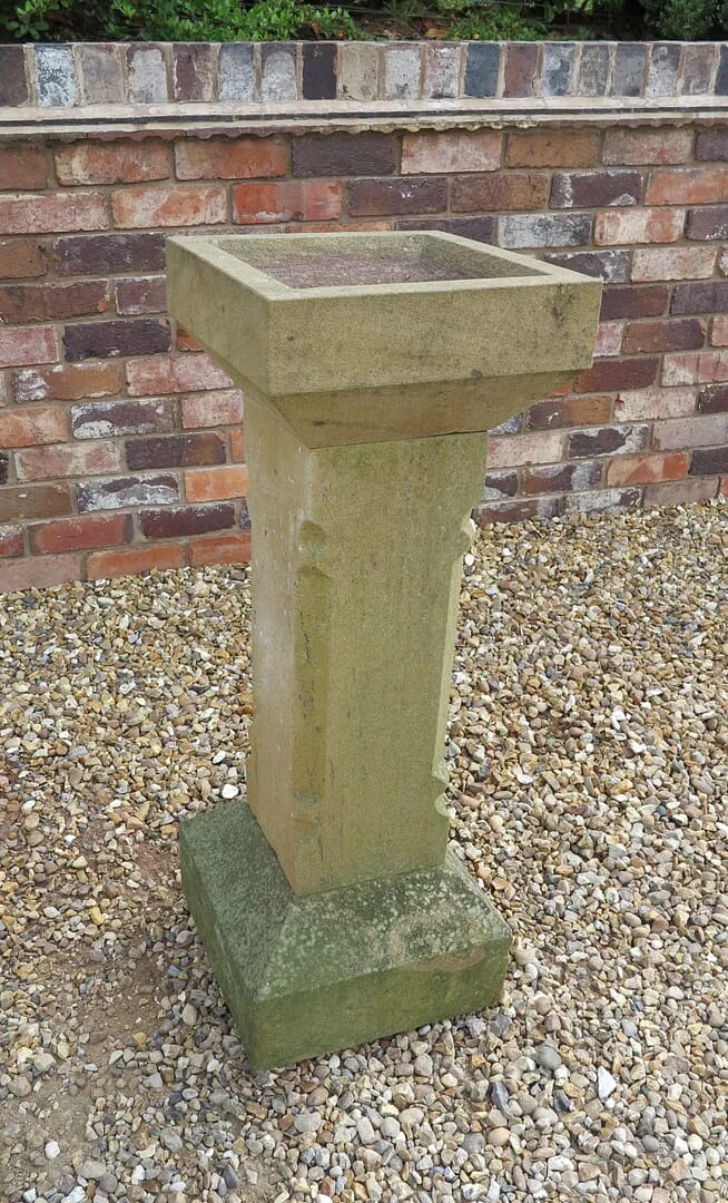 Large Sandstone Bird Bath - 5539